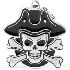 Bronx Pirate Skull ID Tag