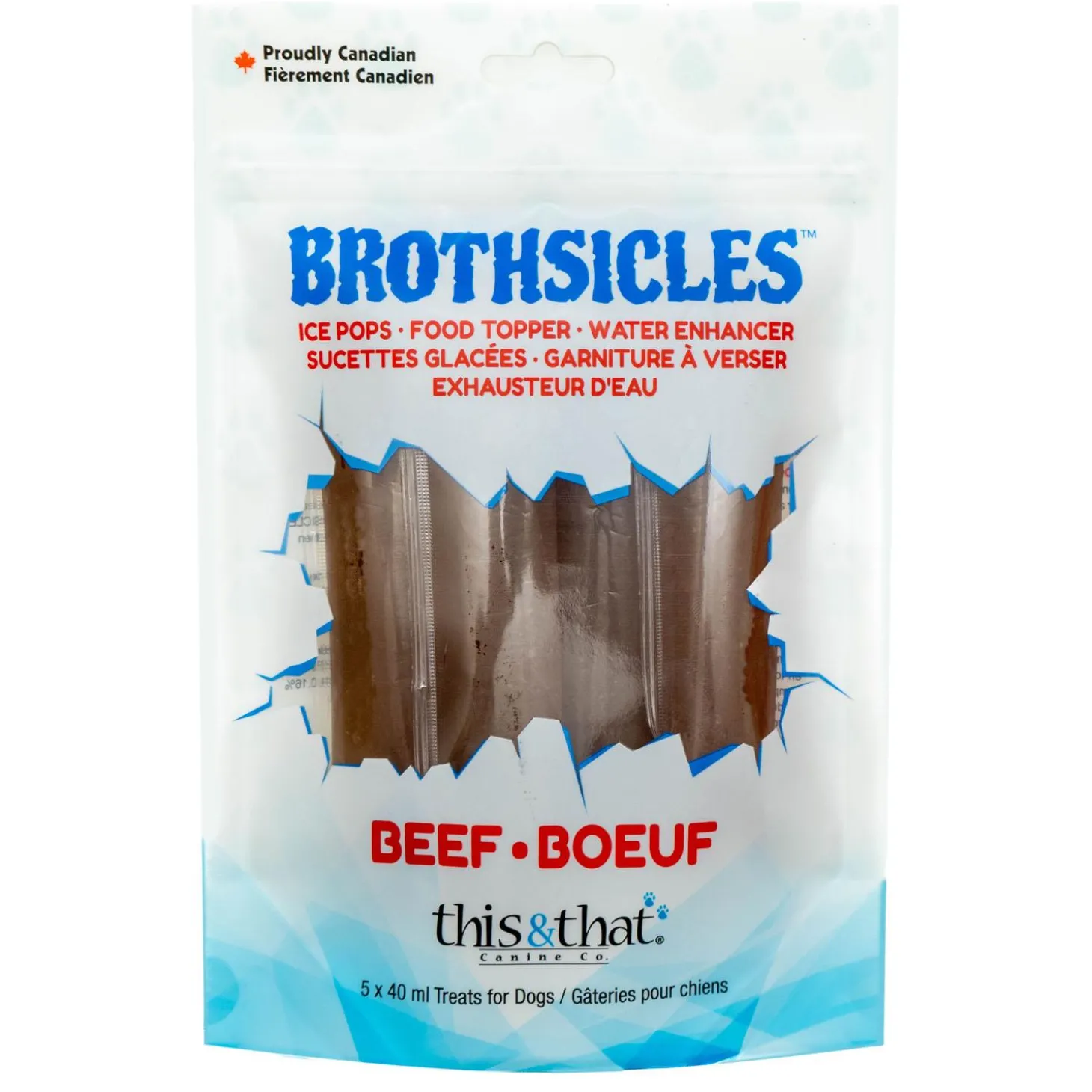 Brothsicles Beef Dog Treats