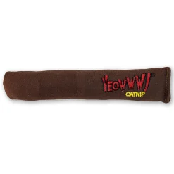 Brown Cigar Catnip Cat Toy