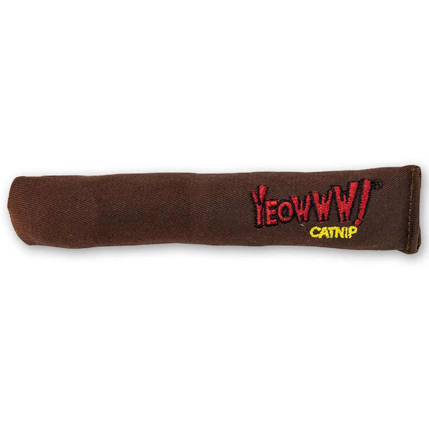 Brown Cigar Catnip Cat Toy