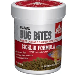 Bug Bites Cichlid Formula Granules for Small to Medium Fish Food