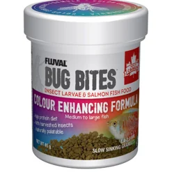 Bug Bites Colour Enhancing Formula for Medium to Large Fish Food