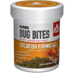 Bug Bites Goldfish Formula Granules for Small to Medium Fish Food
