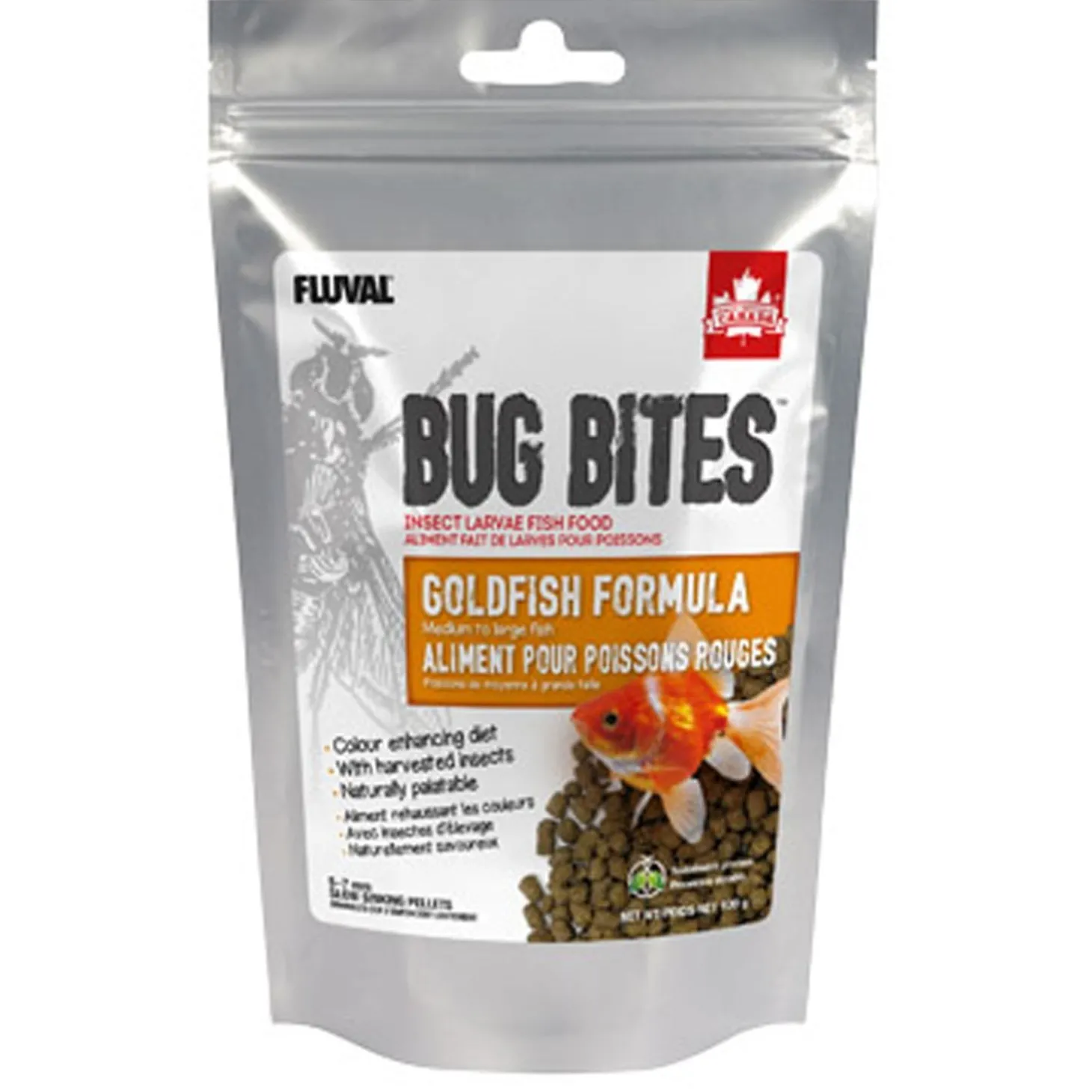 Bug Bites Goldfish Formula Pellets for Medium to Large Fish Food