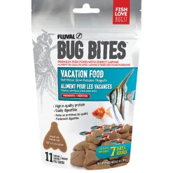 Bug Bites Vacation Nutritious Slow-Release Nuggets Fish Food