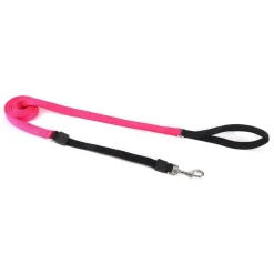 Bungee 3/4in Hot Pink Dog Leash