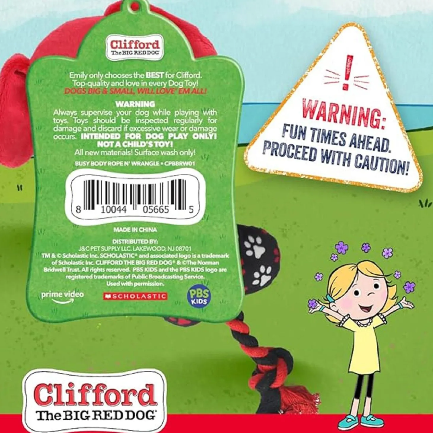 Busy Body Rope n' Wrangle Dog Toy