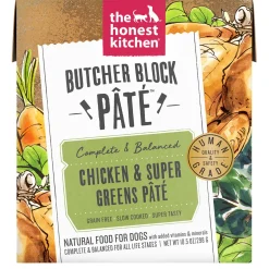 Butcher Block Chicken & Super Greens Pate Dog Food