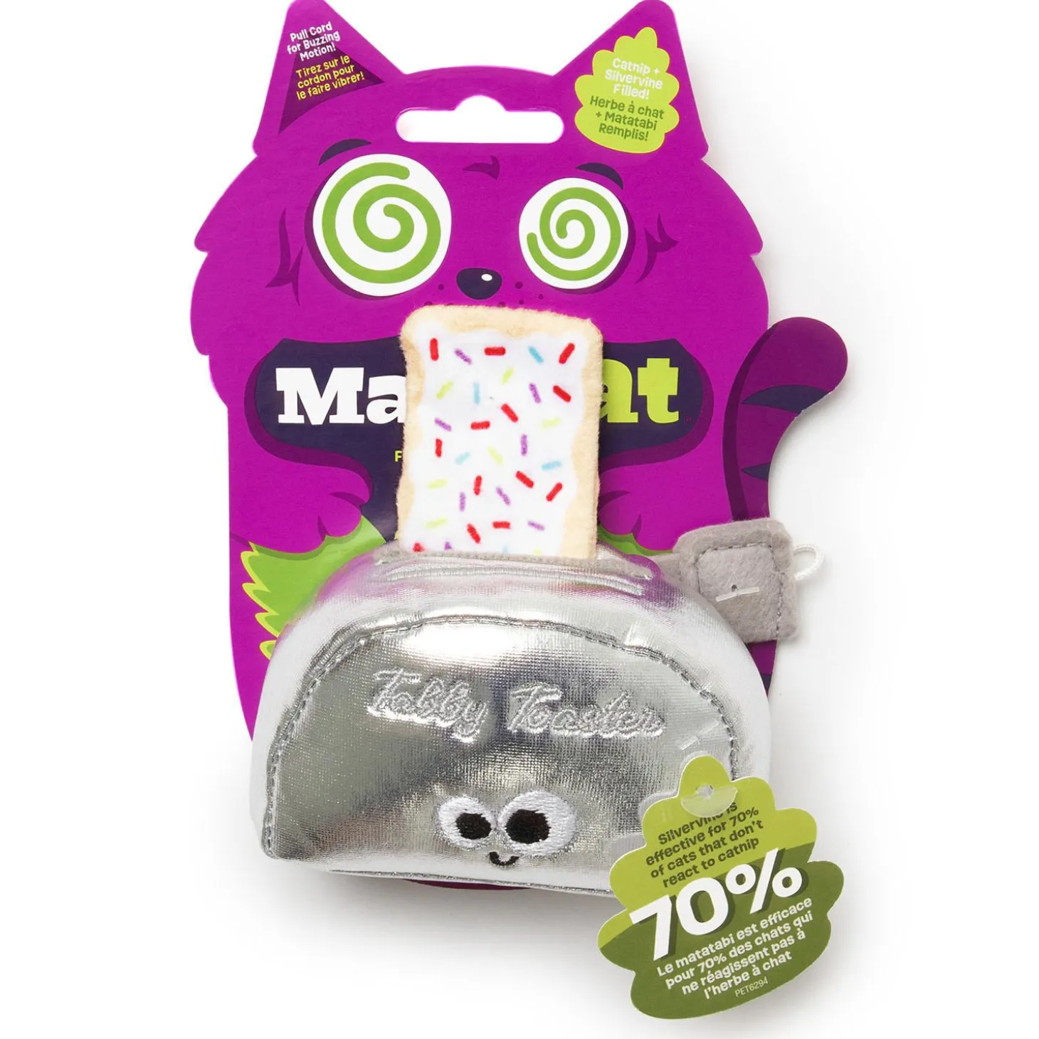 Buzzing for Breakfast Cat Toy