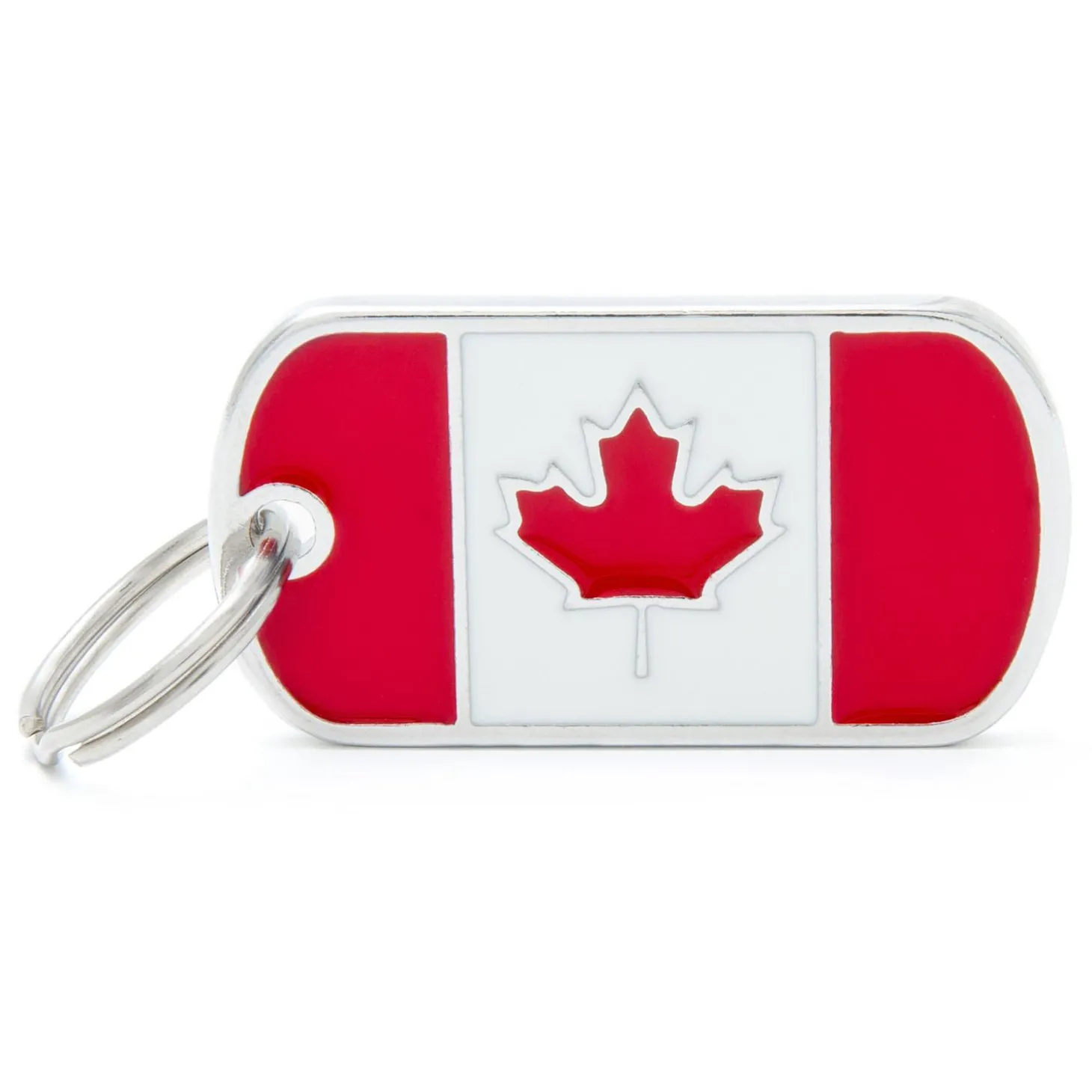 Canadian Flag ID Tag