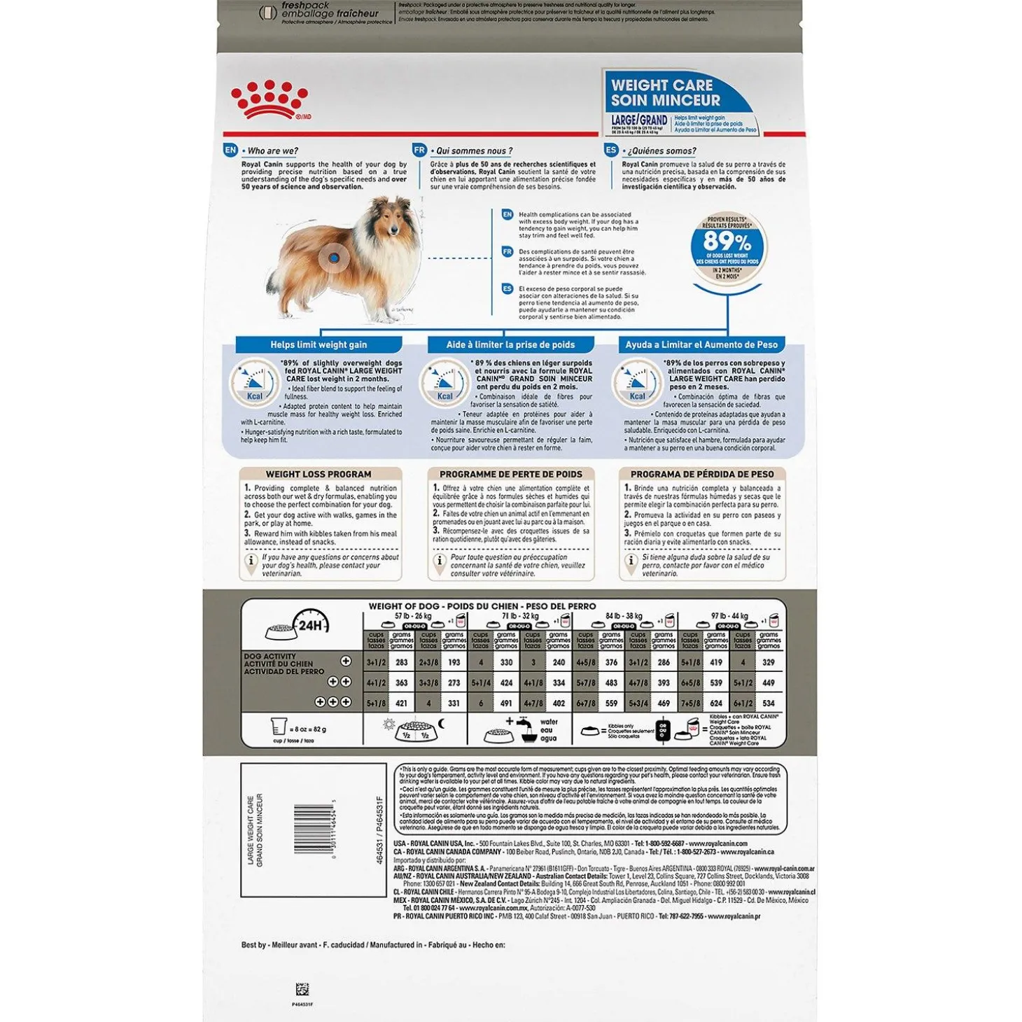 Canine Care Nutrition Weight Care Large Dog Food