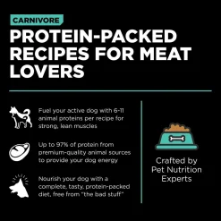 Carnivore Grain-Free Chicken, Turkey + Duck Recipe Adult Dog Food