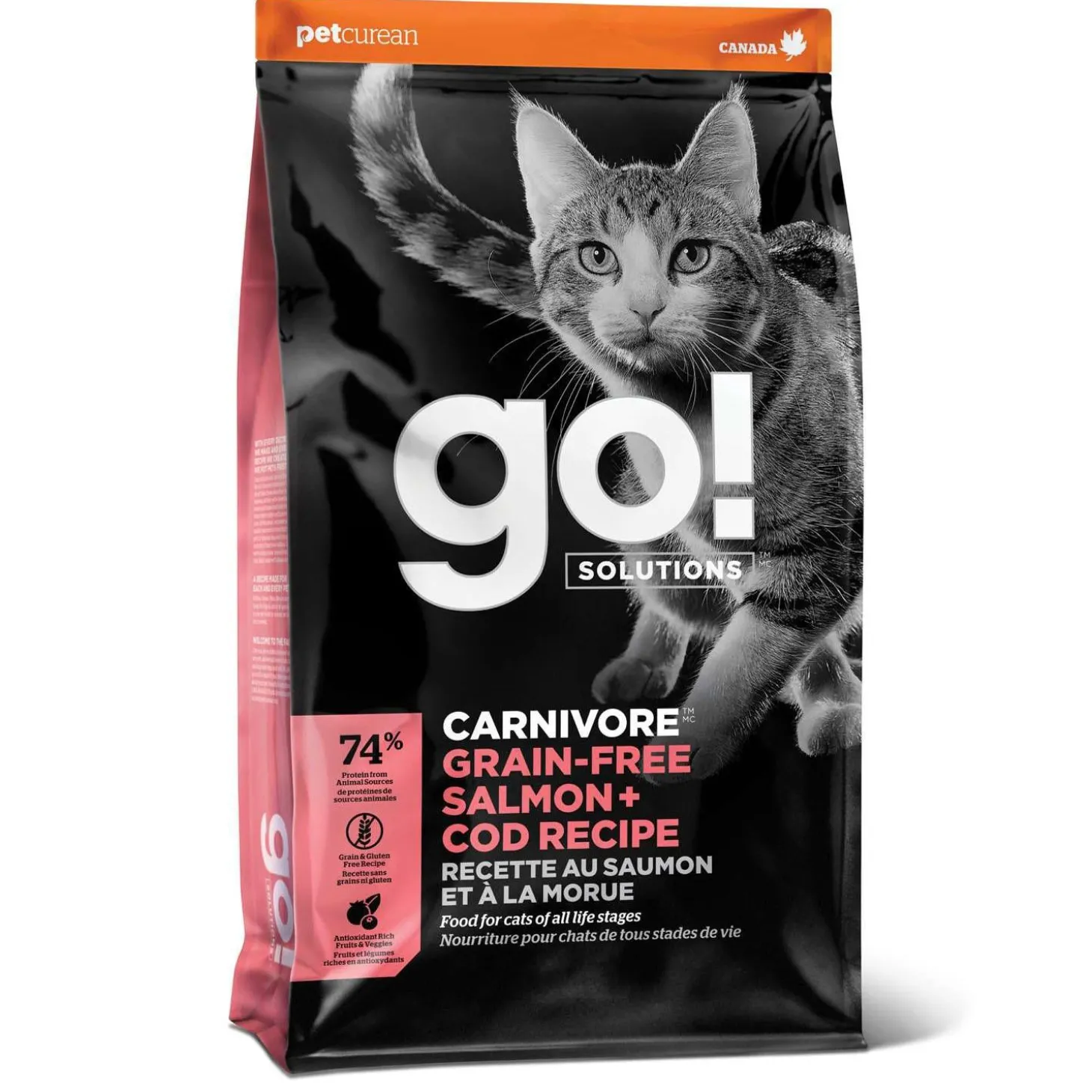 Carnivore Grain-Free Salmon + Cod Recipe Cat Food