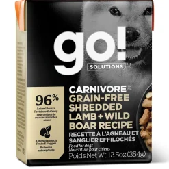 Carnivore Grain-Free Shredded Lamb + Wild Boar Recipe Dog Food