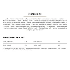 Carnivore Grain-Free Shredded Lamb + Wild Boar Recipe Dog Food