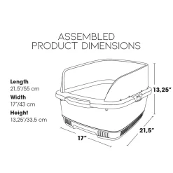 Cateco Odour Eliminating Litter Box