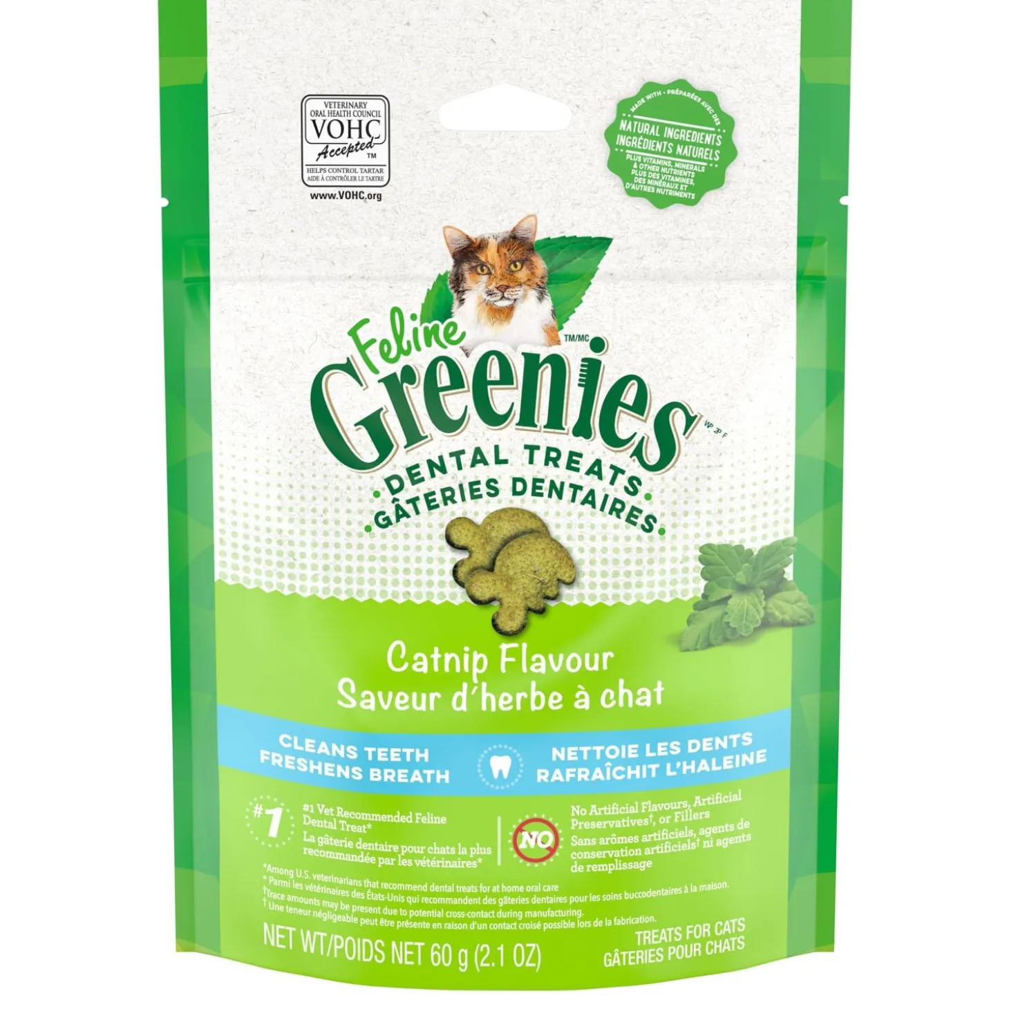 Catnip Flavour Dental Cat Treats