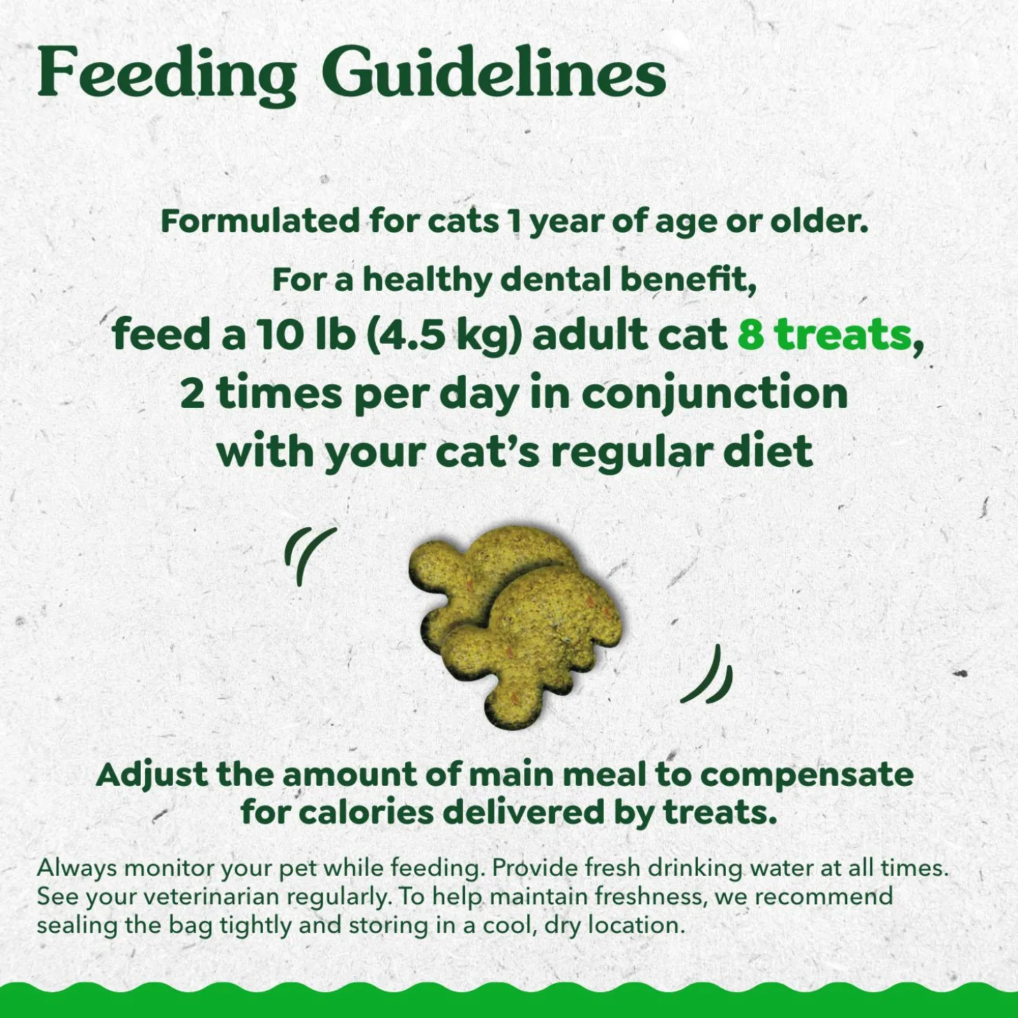 Catnip Flavour Dental Cat Treats