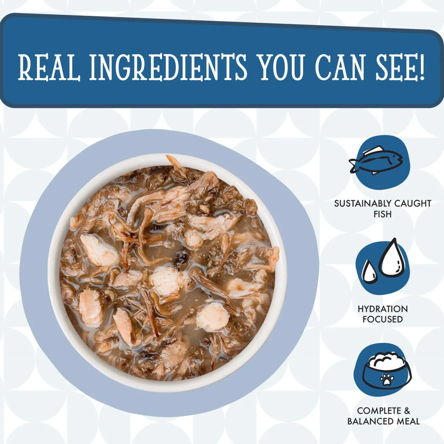 Cats in the Kitchen 1 if by Land, 2 if by Sea Tuna, Beef & Salmon Recipe Adult Cat Food