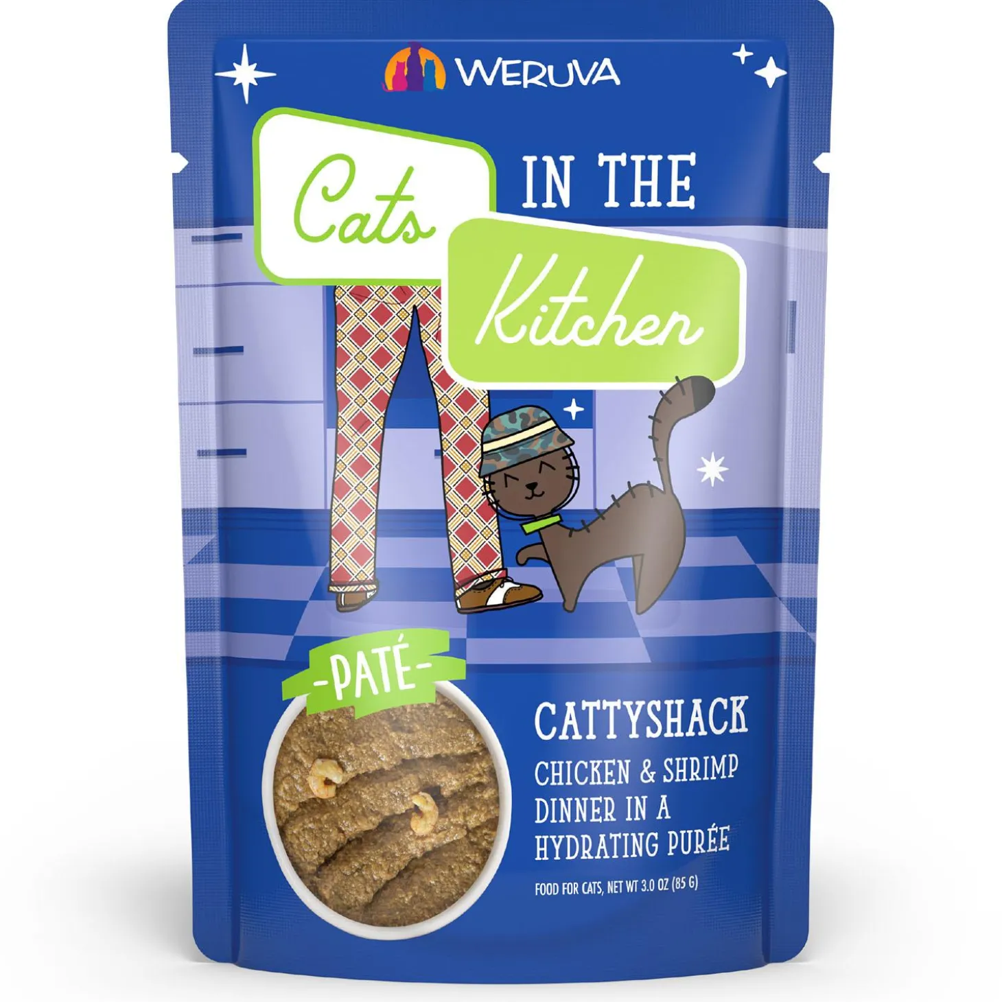 Cats in the Kitchen Cattyshack Chicken & Shrimp Dinner Adult Cat Food