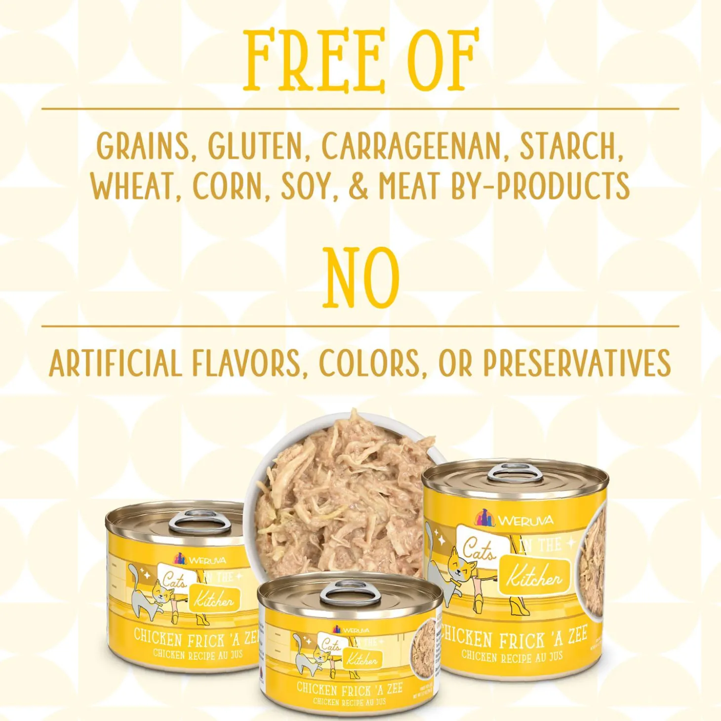 Cats in the Kitchen Chicken Frick 'A Zee Chicken Recipe Adult Cat Food