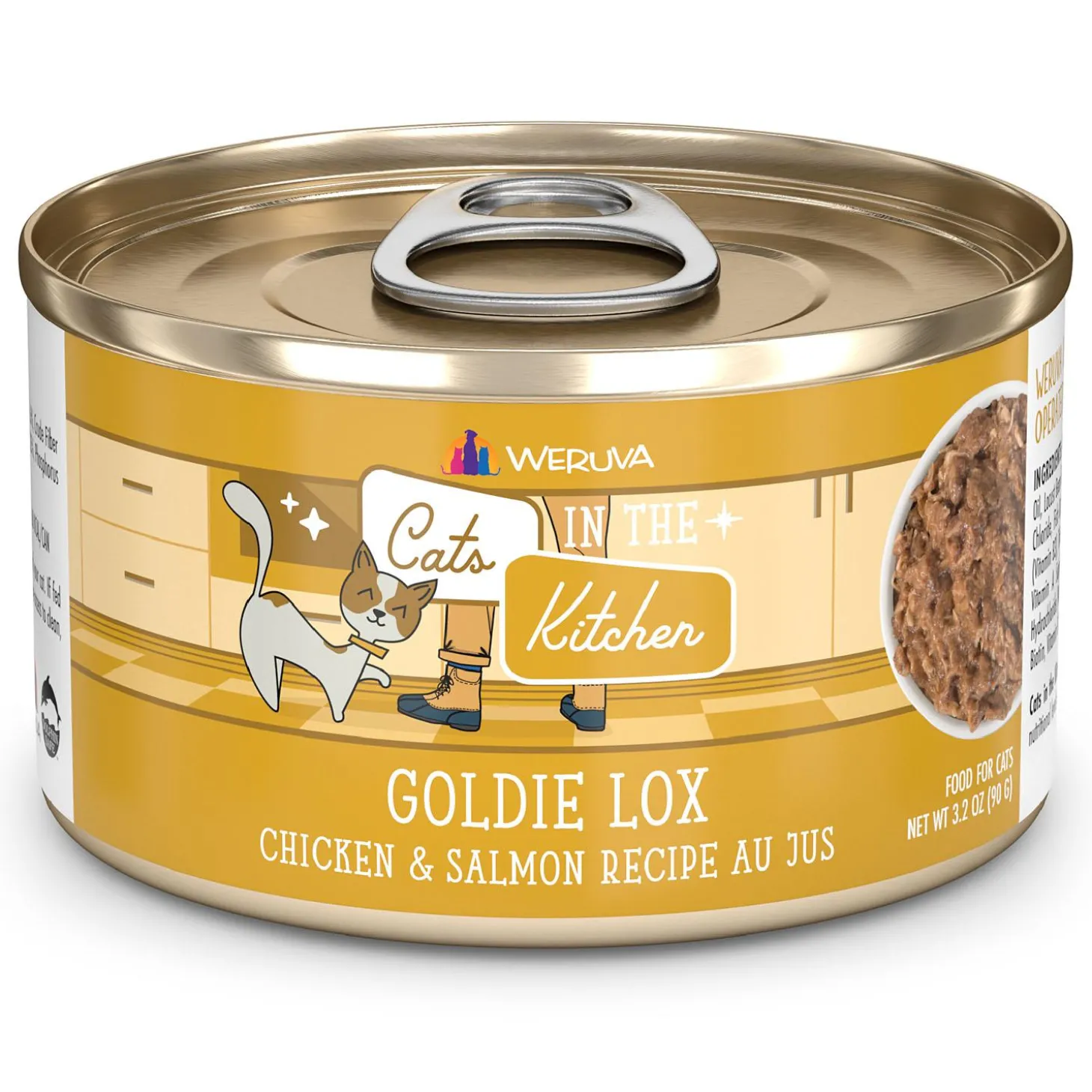 Cats in the Kitchen Goldie Lox Chicken & Salmon Recipe Adult Cat Food