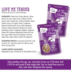 Cats in the Kitchen Love Me Tender Chicken & Duck Recipe Adult Cat Food