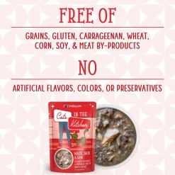 Cats in the Kitchen Mack, Jack & Sam Salmon, Mackerel & Skipjack Tuna Recipe Adult Cat Food