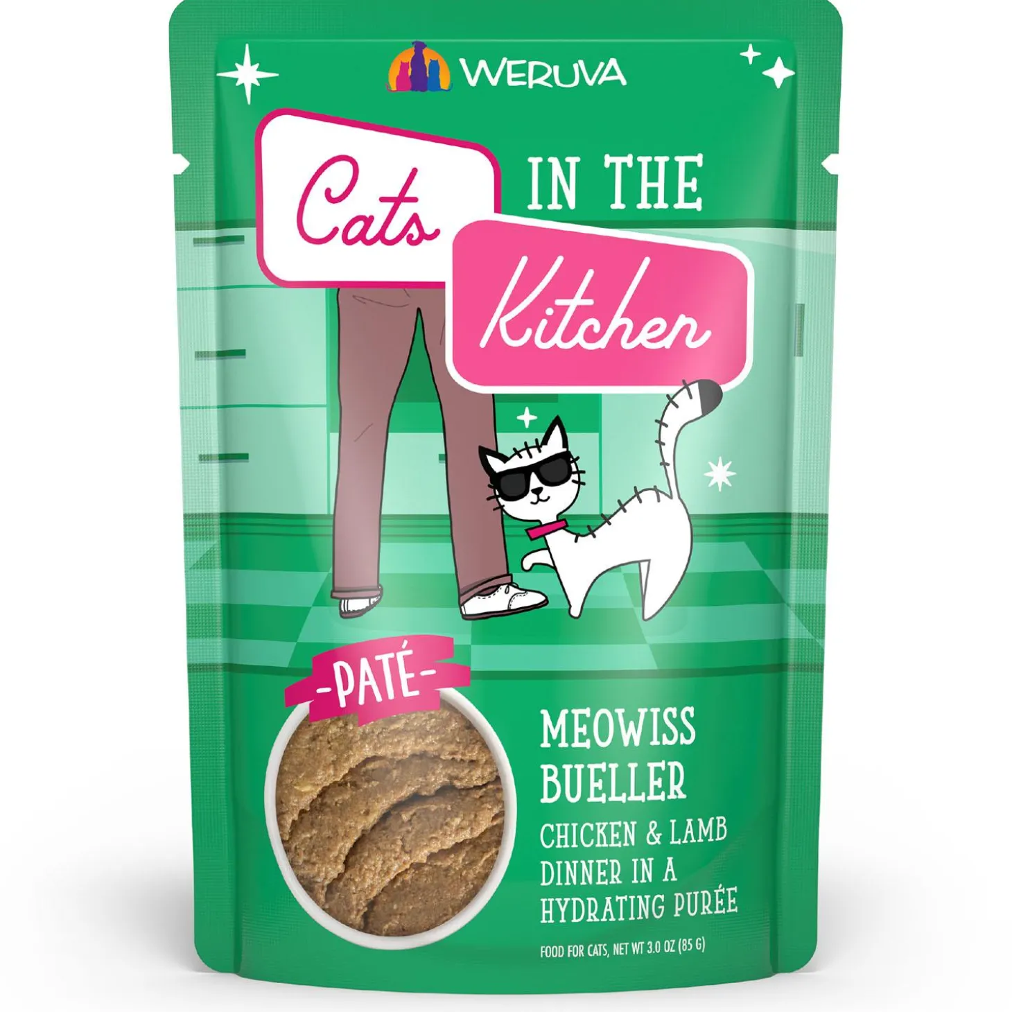 Cats in the Kitchen Meowiss Bueller Chicken & Lamb Dinner Adult Cat Food