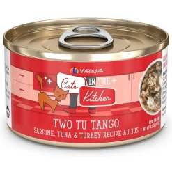 Cats in the Kitchen Two Tu Tango Sardine, Tuna & Turkey Recipe Adult Cat Food