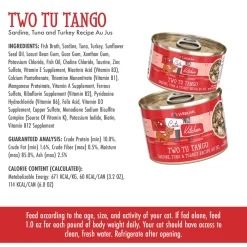 Cats in the Kitchen Two Tu Tango Sardine, Tuna & Turkey Recipe Adult Cat Food