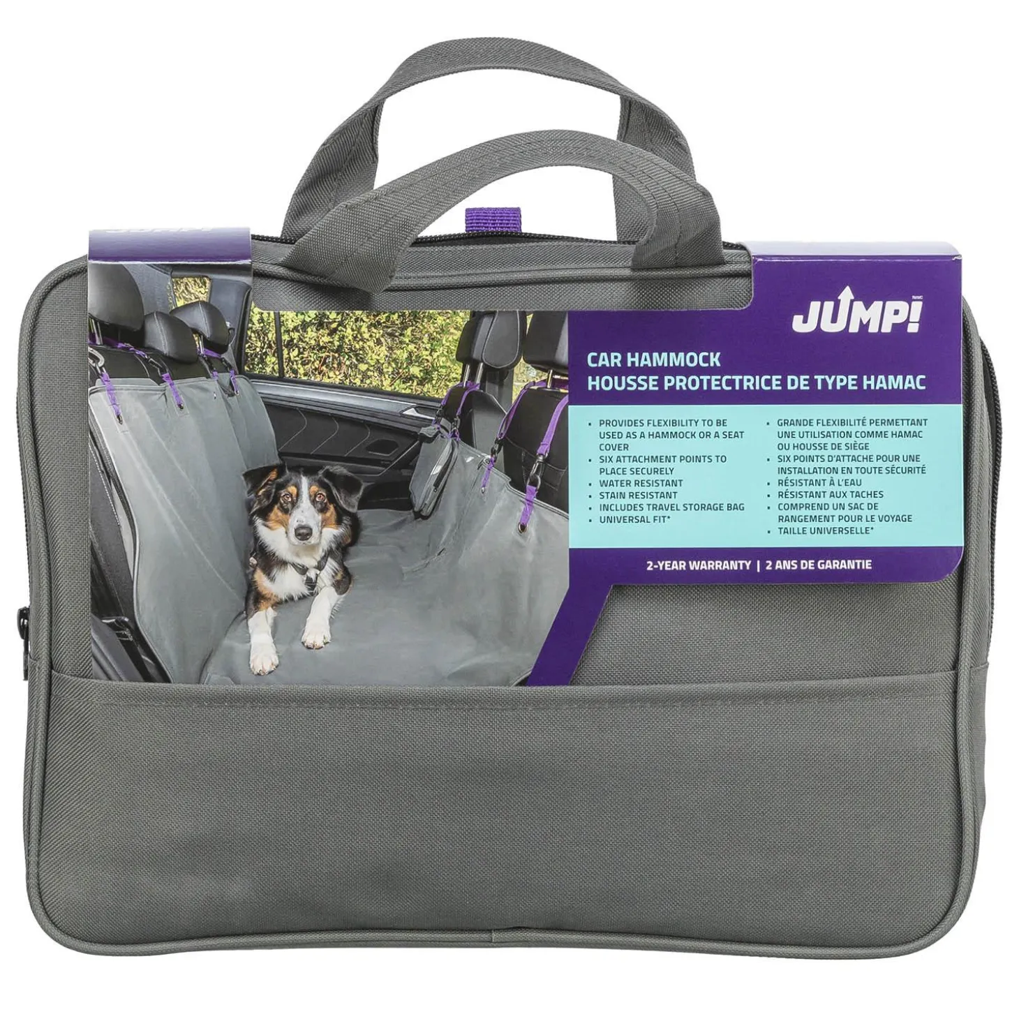 Charcoal Grey Car Hammock