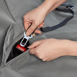 Charcoal Grey Extended Bench Cover