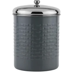 Charcoal Grey Stainless Steel Treat Jar