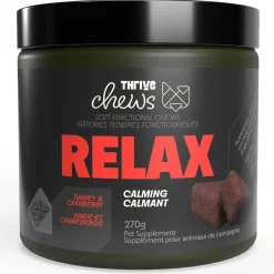 Chews Relax Calming Turkey & Cranberry Dog Supplement