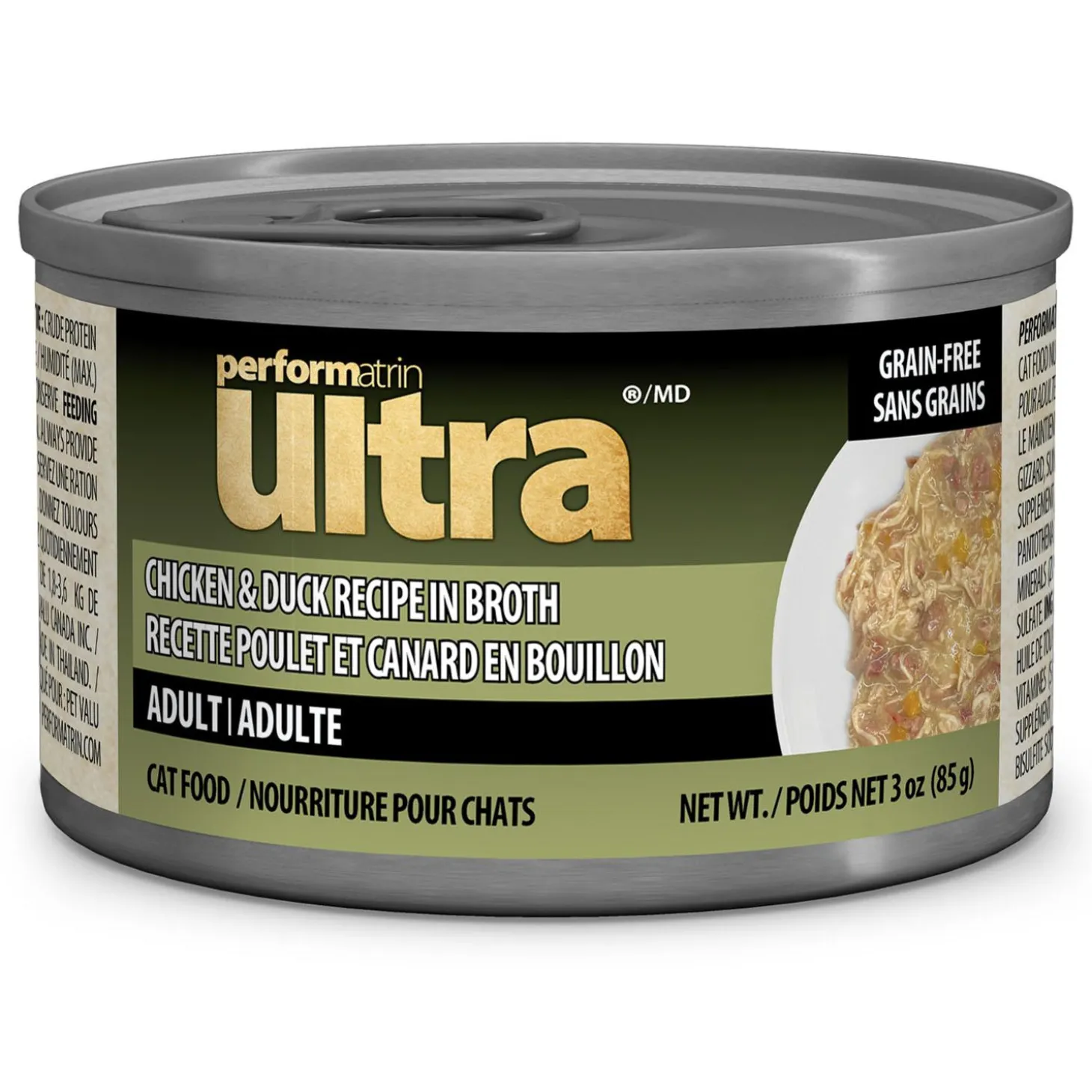 Chicken & Duck Recipe in Broth Adult Cat Food