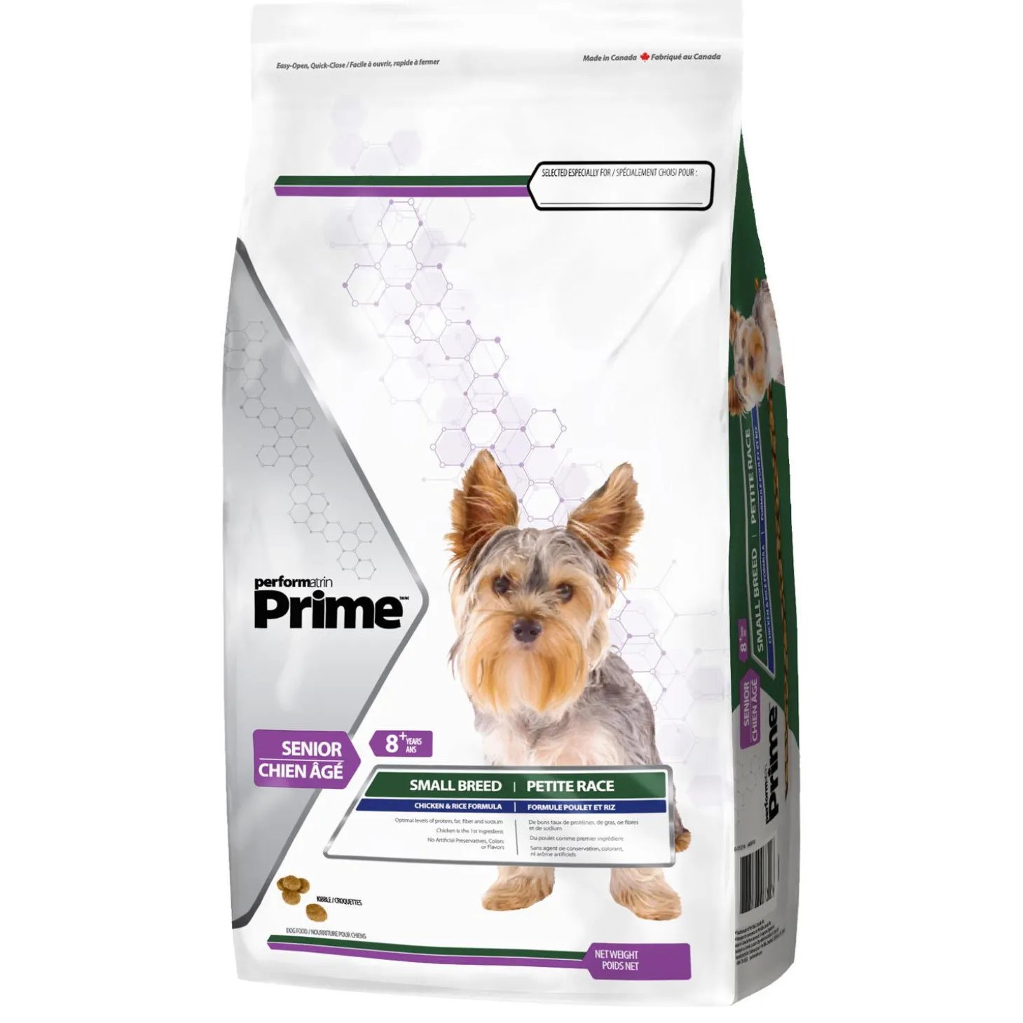 Chicken & Rice Formula Small Breed Senior Dog Food