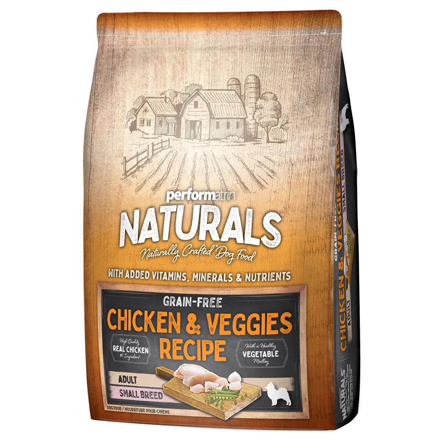 Chicken & Veggies Grain-Free Recipe Small Breed Adult Dog Food