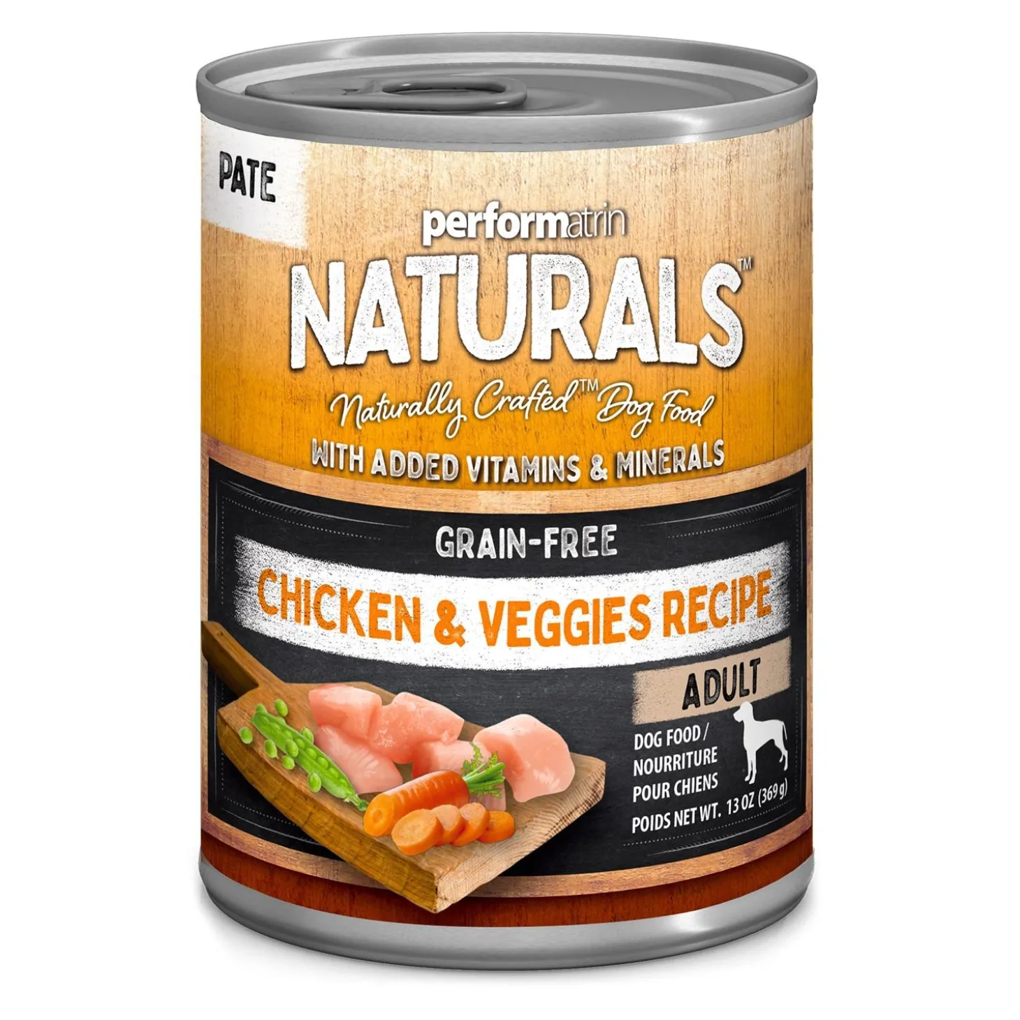 Chicken & Veggies Grain-Free Recipe Pate Adult Dog Food