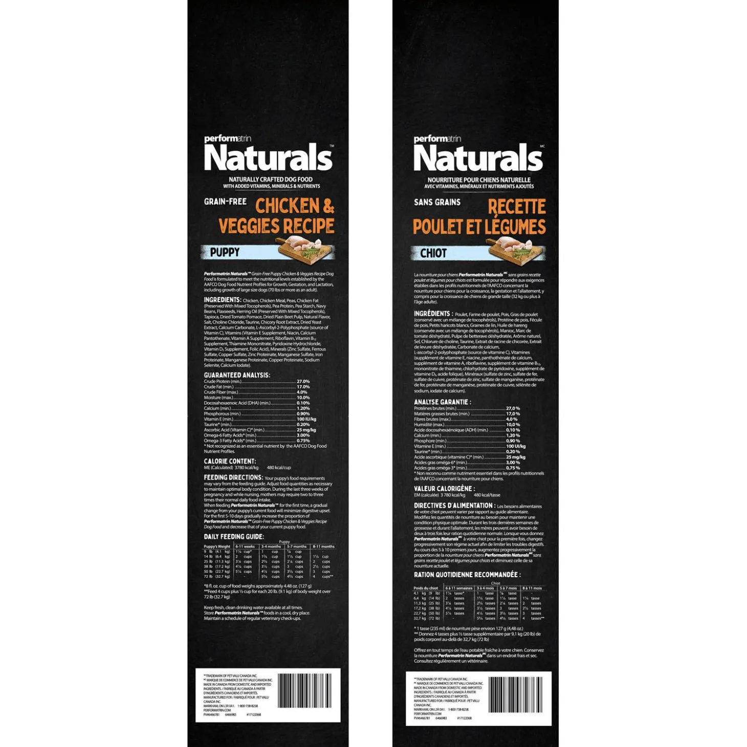 Chicken & Veggies Recipe Puppy Dog Food