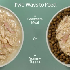 Chicken, Duck & Broth Blend Shredded Grain-Free Cat Food