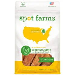 Chicken Jerky Skin + Coat Dog Treats