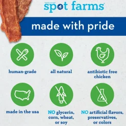 Chicken Jerky Skin + Coat Dog Treats