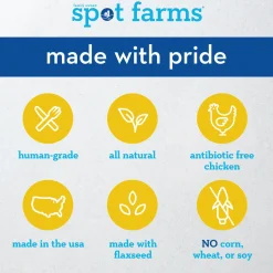 Chicken Jerky with Flaxseed and Vitamin E Dog Treats