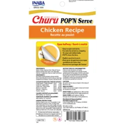 Churu Pop'n Serve Chicken Recipe Cat Treats
