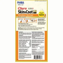 Churu Skin & Coat Chicken Recipe Cat Treats