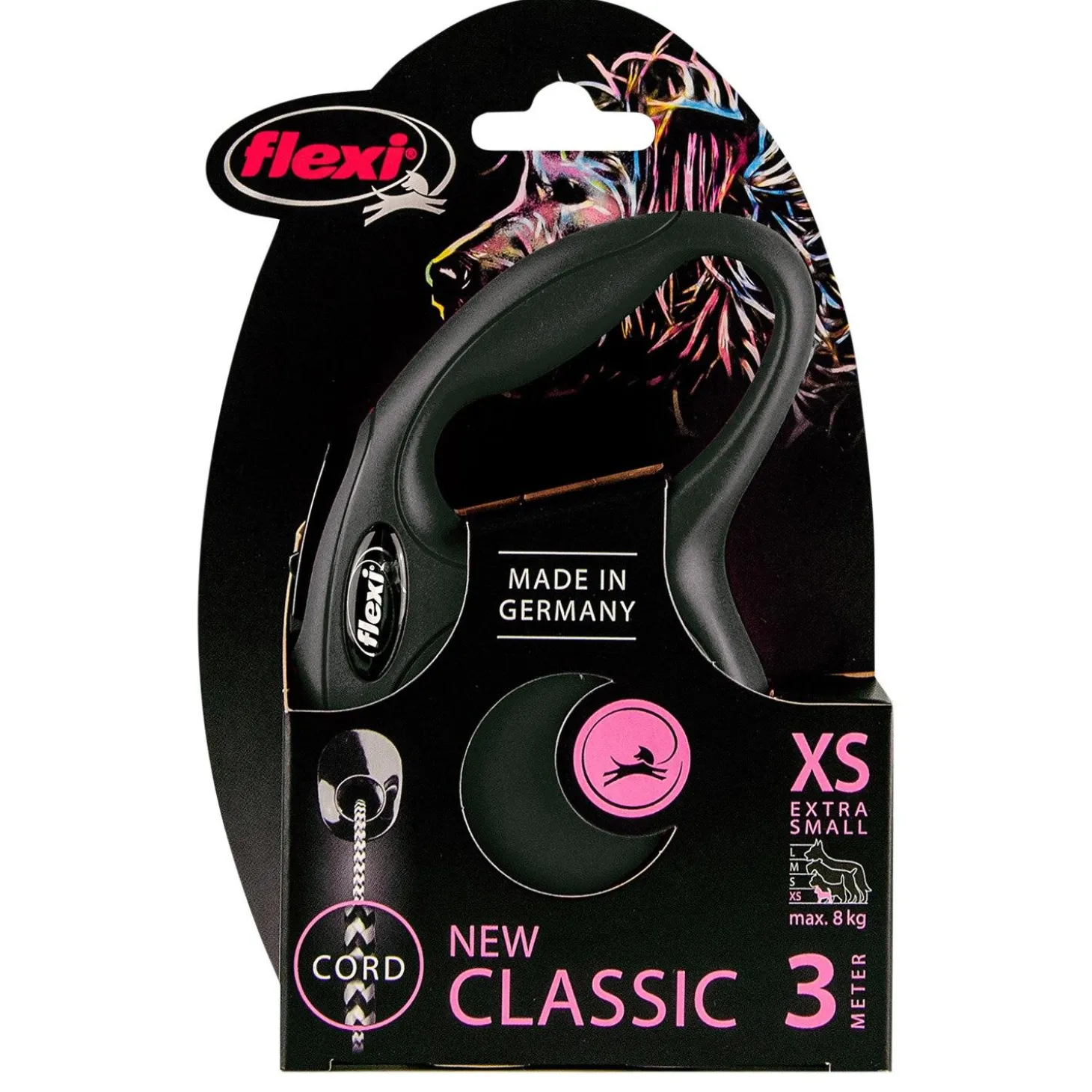 Classic Cord Leashes 10ft Black