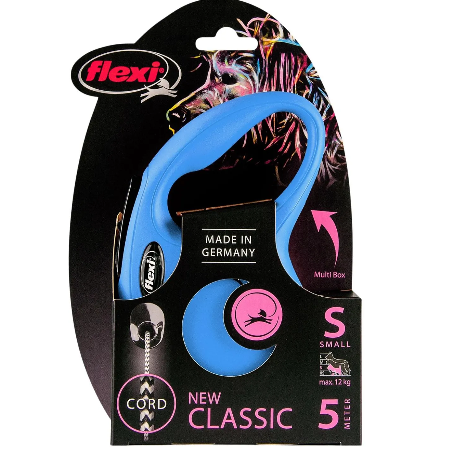 Classic Cord Leashes 16ft Blue