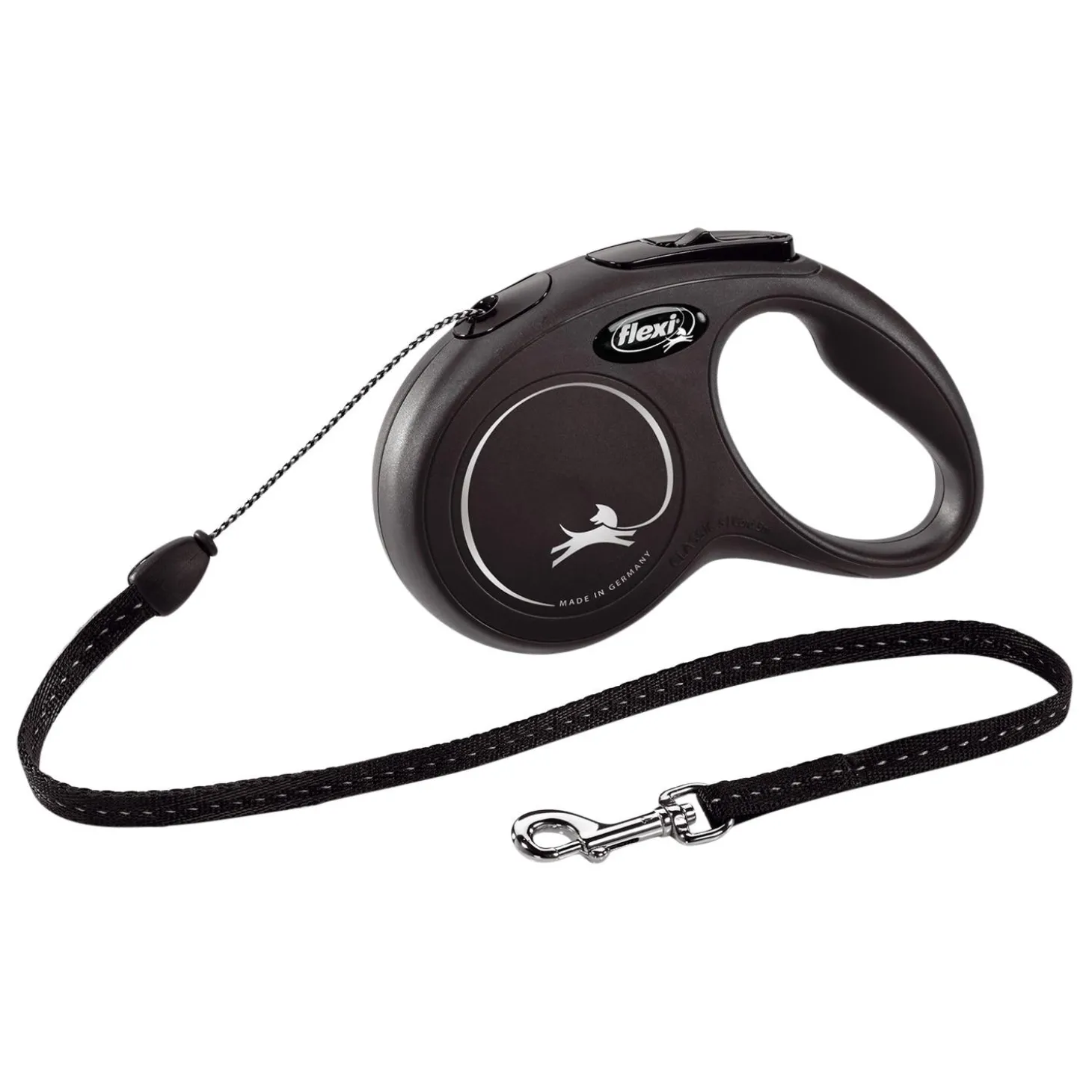 Classic Cord Leashes 16ft Black