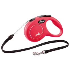 Classic Cord Leashes 16ft Red